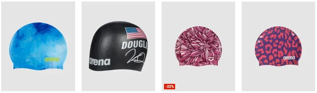 bonnet-natation en silicone ou tissus