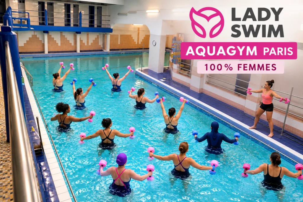 aquagym ladyswim 100% femmes à Paris 11e