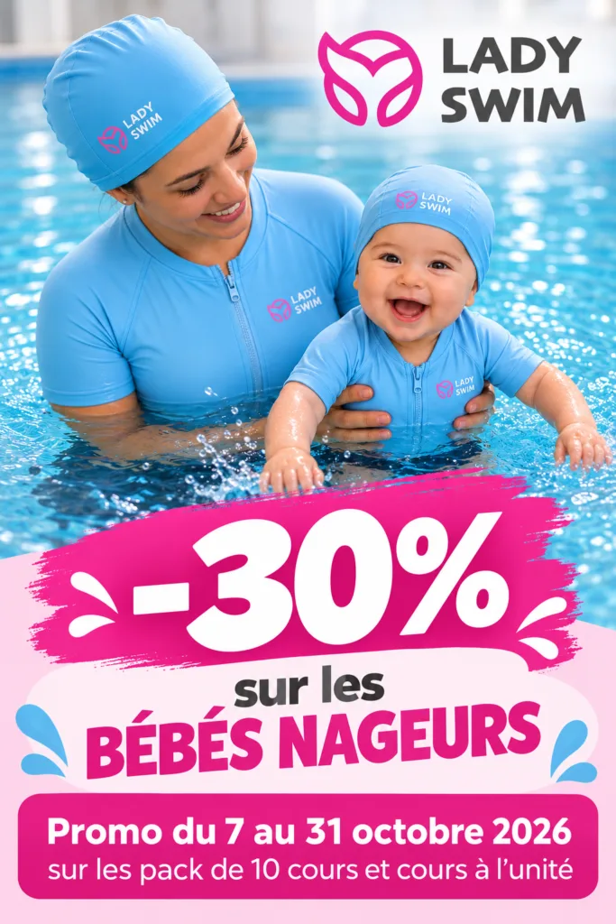 promo sur les bébés nageurs ladyswim